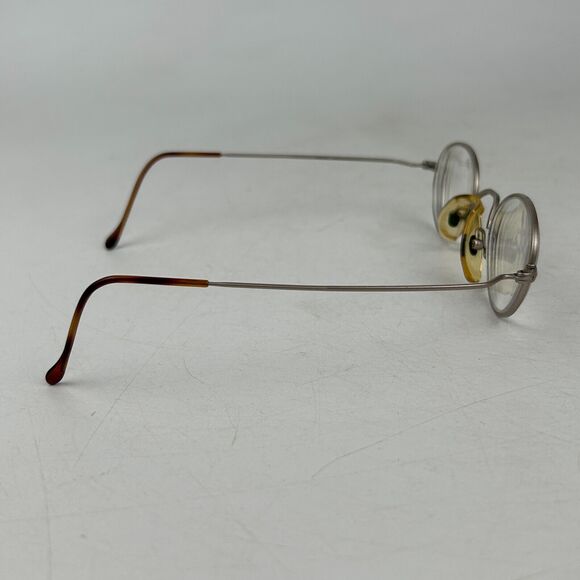 MOREL REF6257 Col 623 Eyeglasses Frame Unisex Adults Silver‎ Metal Oval 42-23 main image 5